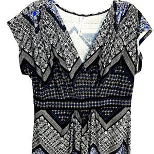 Perceptions Concepts Large Women's Sleeveless Maxi BOHO Sun Dress Miss 12 14 L